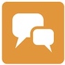 Variantes. Icono varias opiniones